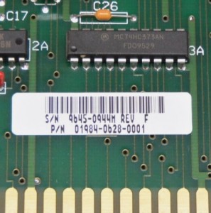 EMERSON RS3 01984-0628-0001 MUX COMMUNICATION CARD