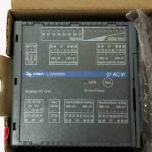 ABB 07AC91 Advant regilo 31 Analoga I/O-unuo