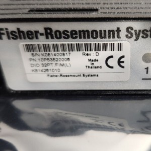 EMERSON FISHER ROSEMOUNT 10P53520006 LÅGSIDOVÄTTA DIO 32PT