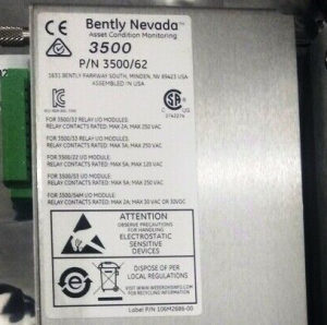 Bently Nevada 3500/62-03-00 136294-01 Isolearre I/O-module mei ynterne terminations