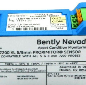 BENTLY NEVADA 7200 XL 5MM 18745-03 PROXIMITOR SENZOR