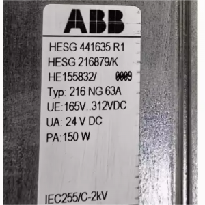 ABB 216NG63 HESG441635R1 Auxiliary Supply Board