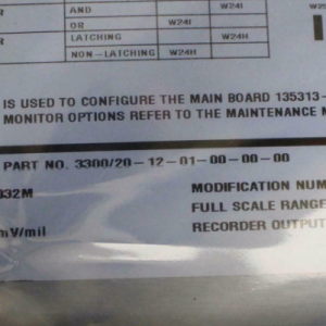 Bently Nevada 3300/20-12-01-01-00-00 Dual Thrust Position Monitor