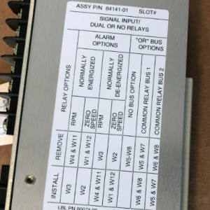 Bently Nevada 84141-01 XDUCR I/O & Record Terminal