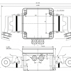 Emerson A3120/022-000 կրող-վիբրացիոն մոնիտոր