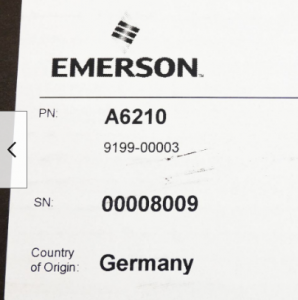 Emerson A6210 մղման դիրքը, դիֆերենցիալ ընդլայնումը և ձողի դիրքի մոնիտորը