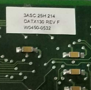 ABB DATX 130 3ASC25H214 Πλακέτα ανάδρασης ρότορα