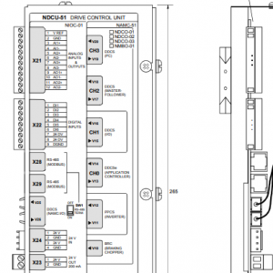 ABB NDCU-51C 64448021 krmilna enota pogona