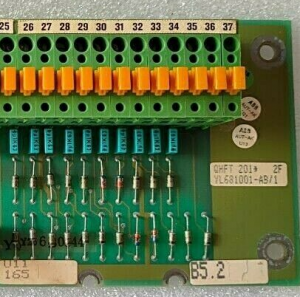 ABB QHFT 201 YL681001-AB TACHO TERMINAL BOARD