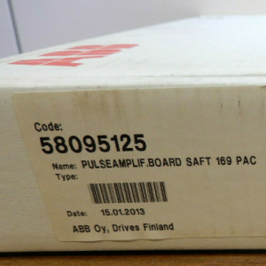 ABB SAFT 169 PAC 58095125 PULSE AMPLIF. BOARD