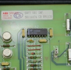 ABB SAFT 181 INF 58116076 sąsajos plokštė