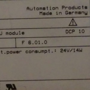 وحدة المعالجة المركزية ABB DCP10 Y0338701M