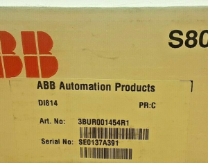 ABB DI814 3BUR001454R1 مدخل رقمي 24 فولت تيار 16 قناة