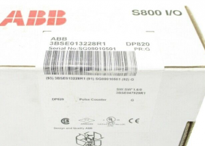 ABB DP820 3BSE013228R1 Contatore di impulsi RS-422