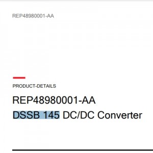 ABB DSSB 145 48980001-AA DC/DC Converter Board