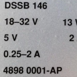 ABB DSSB146 48980001-AP DC / DC Converter Board