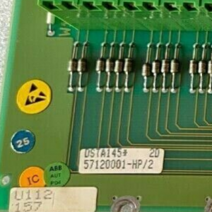 ABB DSTA 145 57120001-HP CONNECTION/TERMINAL UNIT RAU ANALOG BOARD