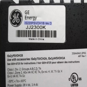 GE IS220PSVOH1B ໂມດູນຄວບຄຸມເຊີໂວ