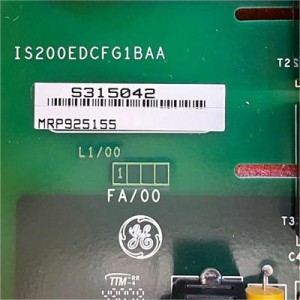 GE IS200EDCFG1BAA Exciter Dc Feedback board