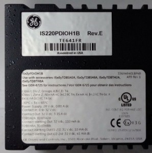 GE IS220PDIOH1B Модуль дыскрэтнага ўводу/вываду (уваходу/вываду)