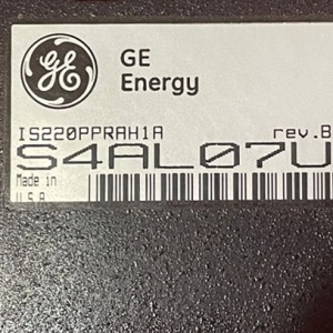 GE IS220PPRAH1A Tsarin Kariyar Turbine na Gaggawa