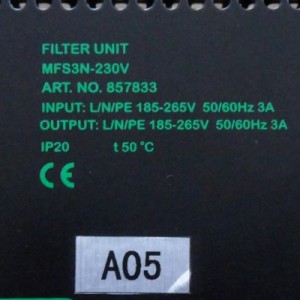 Módulo de fuente de alimentación ABB MFS3N-230V