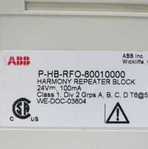 ABB P-HB-RFO-80010000 Hnet-S800 인터페이스 PLC 모듈