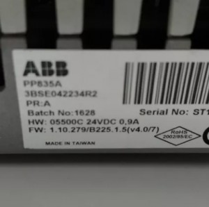 Panel táctil ABB PP835A 3BSE042234R2