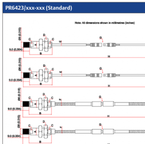 EPRO PR6423/015-010+CON021 8mm virpuļstrāvas sensors