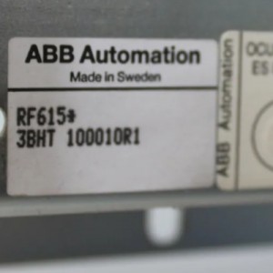 ABB RF615 3BHT100010R1 ബേസ് ബാക്ക്‌പ്ലെയ്ൻ 10 സ്ലോട്ട് ബോർഡ്