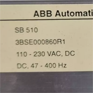 ABB SB510 3BSE000860R1 Sursă de rezervă 110/230V CA Placă