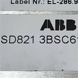 ABB SD821 3BSC610037R1 توك بىلەن تەمىنلەش ئۈسكۈنىسى