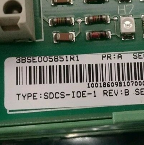 ABB SDCS-IOE-1 3BSE005851R1 ایکسٹینشن بورڈ