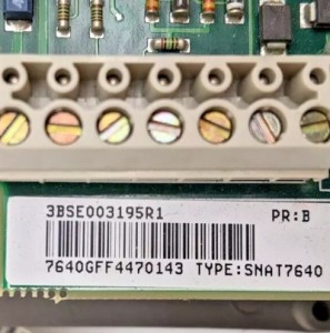 ABB SNAT7640 3BSE003195R Control/Interface Board