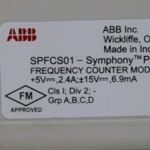 ABB SPFCS01 אָפטקייַט קאָונטער מאָדולע