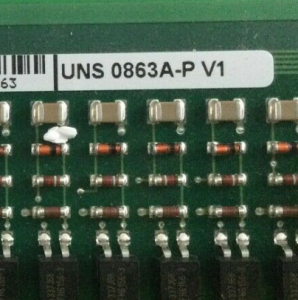 ABB UNS 0863A-P V1 HIEE305082R0001 डिजिटल I/O कार्ड R5 स्टेटिक एक्साइटर