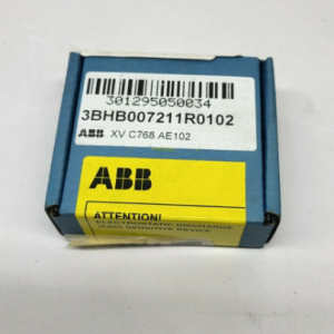 ABB XVC768AE102 3BHB007211R0102 ESKALA, EGUNGO NEURRIAK