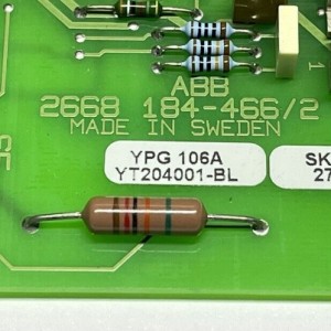 ABB YPG106A YT204001-BL Ψηφιακή πλακέτα εισόδου ταχύτητας