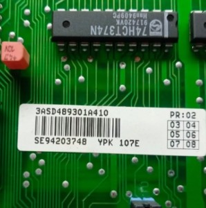 ABB YPK107E 3ASD489301A410 Circuit Board