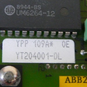 ABB YPP109A YT204001-HS ספּיד קאָנטראָל באָרד