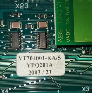 ABB YPQ201A YT204001-KA CPU Board