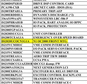 GE DS2020UCOCN4G1A Operator interfeysi terminal paneli boshqaruvchisi