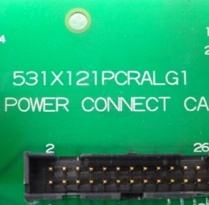 Placa de conexión de alimentación GE 531X121PCRALG1